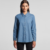 AS Colour - Wo's Blue Denim Shirt