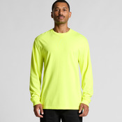 Mens Block L/S Tee (Safety Colours)